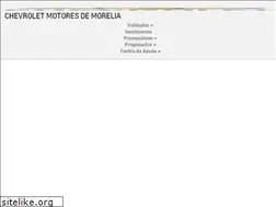 Sites similar to chevroletmotoresdemorelia.com.mx