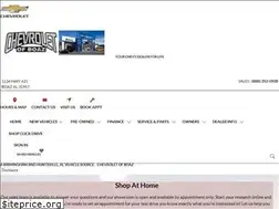 Sites similar to chevroletofboaz.com