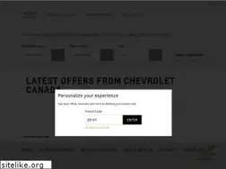 Sites similar to chevroletoffers.ca