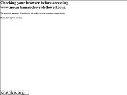 Sites similar to chevroletoflowell.com