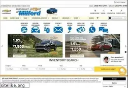 Sites similar to chevroletofmilford.com