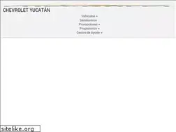 Sites similar to chevroletyucatan.com.mx