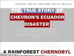 Sites similar to chevrontoxico.com