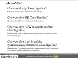 Sites similar to chevuoldire.it