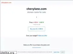 Sites similar to chevylane.com