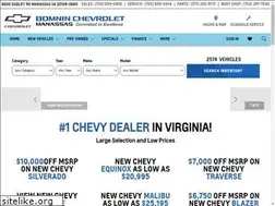 Sites similar to chevymanassas.com