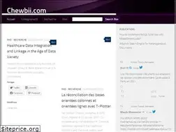 Sites similar to chewbii.com