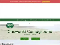 Sites similar to chewonkicampground.com