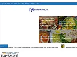 Sites similar to chewonthatblog.com