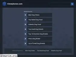 Sites similar to chewybones.com