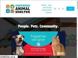 Sites similar to cheyenneanimalshelter.org