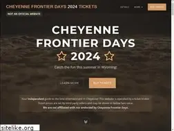 Sites similar to cheyennefrontierdays2016.com