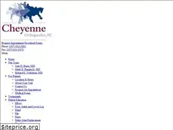 Sites similar to cheyenneorthopedics.com