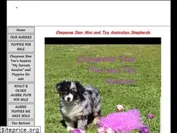 Sites similar to cheyennestaraussies.com