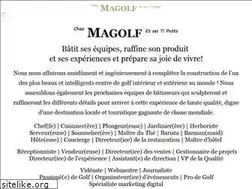 Sites similar to chezmagolf.com