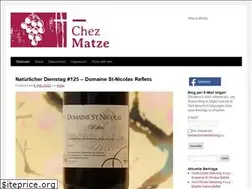Sites similar to chezmatze.de