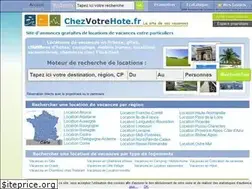 Sites similar to chezvotrehote.fr