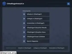Sites similar to chhattisgarhresult.in