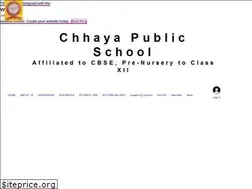 Sites similar to chhayapublicschool.org