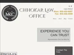 Sites similar to chhokarlaw.ca