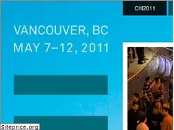 Sites similar to chi2011.org