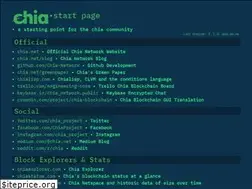 Sites similar to chia-startpage.glitch.me
