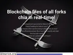Sites similar to chiaforksblockchain.com