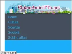 Sites similar to chiamamicitta.net