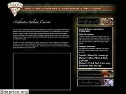 Sites similar to chiantirestaurant.net
