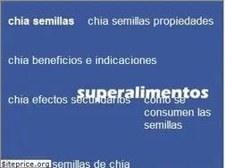 Sites similar to chiasemillas.es