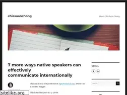 Sites similar to chiasuanchong.com