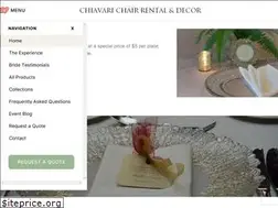 Sites similar to chiavarichairrental.com