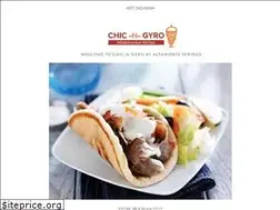 Sites similar to chic-n-gyro.com