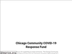 Sites similar to chicagocovid19responsefund.org