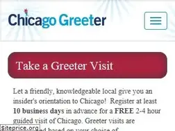 Sites similar to chicagogreeter.com
