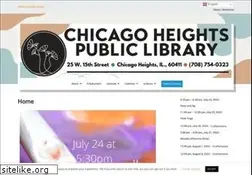Sites similar to chicagoheightslibrary.org