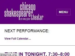 Sites similar to chicagoshakes.com