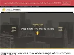 Sites similar to chicagotitleindy.com