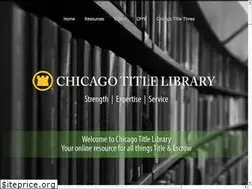 Sites similar to chicagotitlelibrary.com