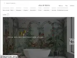 Sites similar to chicandfabric.com