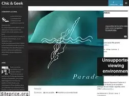 Sites similar to chicandgeek.com