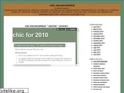 Sites similar to chicandmagnifique.com