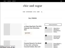 Sites similar to chicandsugar.com