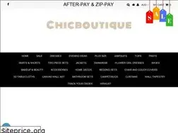 Sites similar to chicboutique.com.au