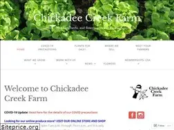 Sites similar to chickadeecreekfarm.com