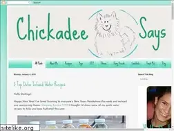 Sites similar to chickadeesays.com
