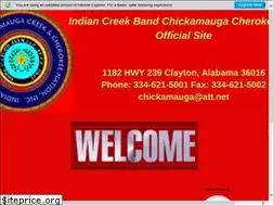 Sites similar to chickamaugacherokee.org