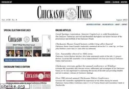Sites similar to chickasawtimes.net