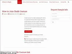 Sites similar to chicknchalk.com