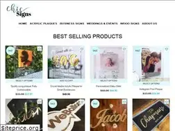 Sites similar to chicsigns.ca